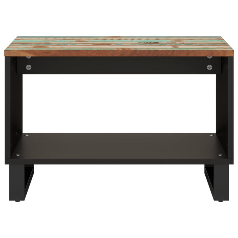 Salontafel 60x50x40 cm massief gerecycled hout MeubelReus