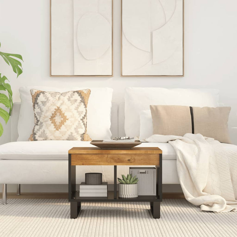 Salontafel 55x50x40 cm massief mangohout MeubelReus