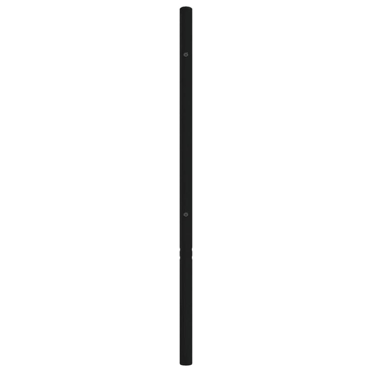 Hoofdbord metaal zwart 150 cm