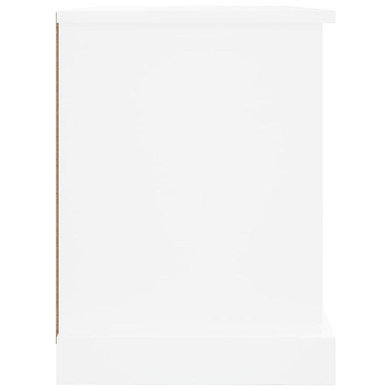 Tv-meubel 73x35,5x47,5 cm bewerkt hout wit MeubelReus