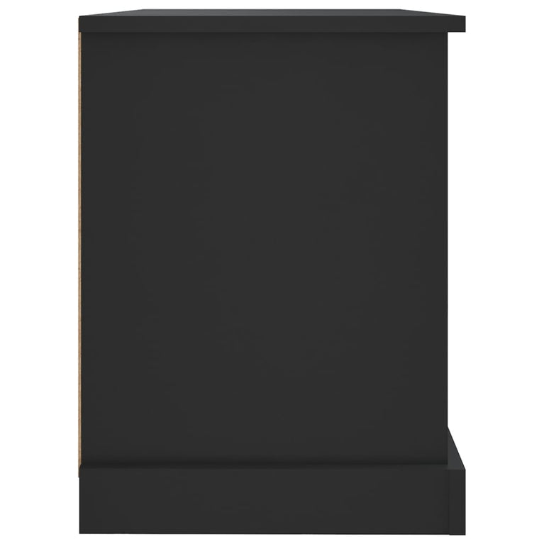 Tv-meubel 73x35,5x47,5 cm bewerkt hout zwart MeubelReus
