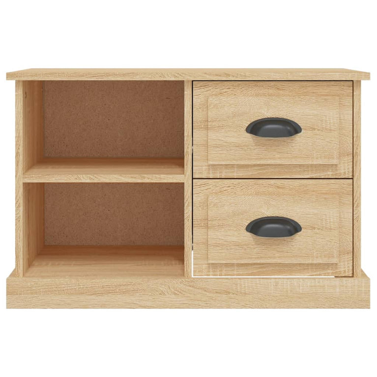 Tv-meubel 73x35,5x47,5 cm bewerkt hout sonoma eikenkleurig MeubelReus