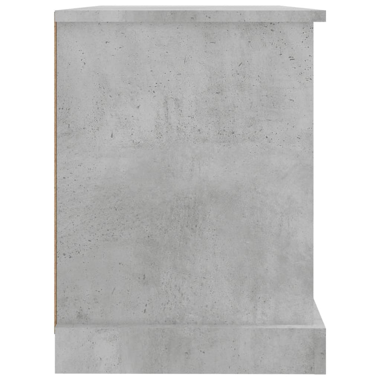 Tv-meubel 73x35,5x47,5 cm bewerkt hout betongrijs MeubelReus