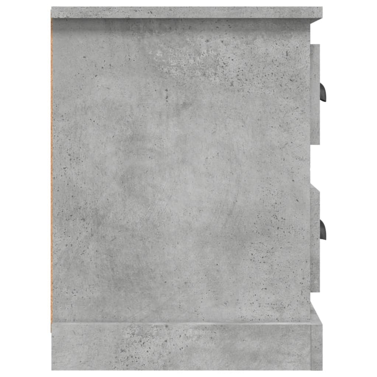 Tv-meubel 102x35,5x47,5 cm bewerkt hout betongrijs MeubelReus