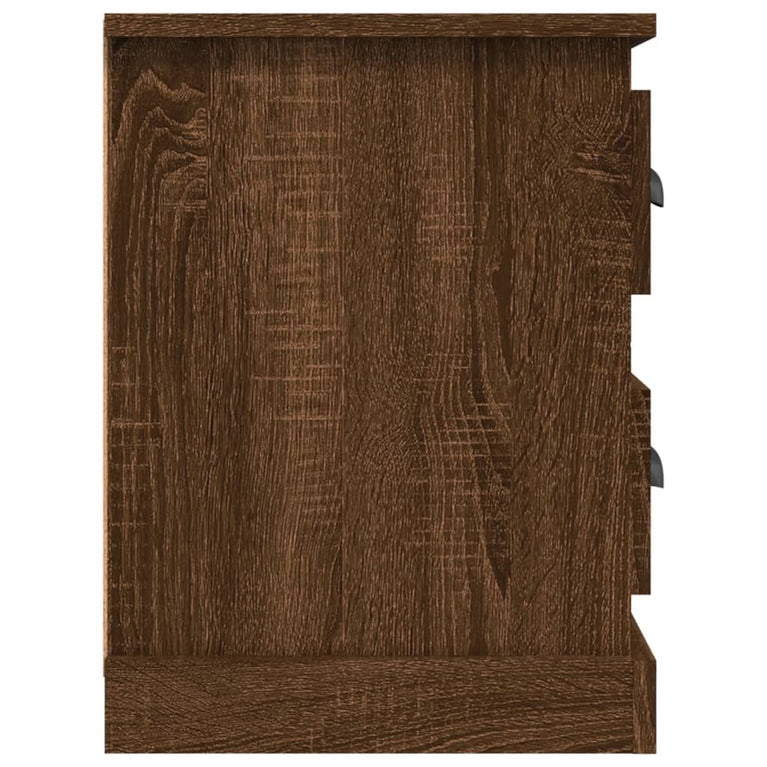 Tv-meubel 102x35,5x47,5 cm bewerkt hout bruin eikenkleur MeubelReus