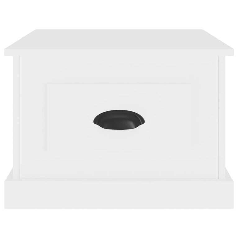 Salontafel 50x50x35 cm bewerkt hout wit MeubelReus