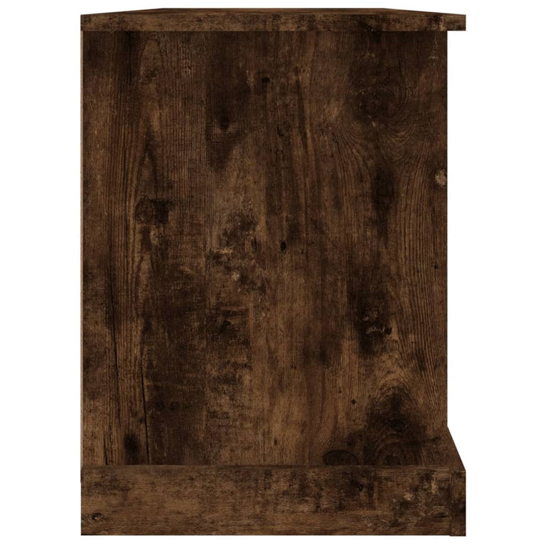 Tv-meubel 99,5x35,5x48 cm bewerkt hout gerookt eikenkleurig MeubelReus