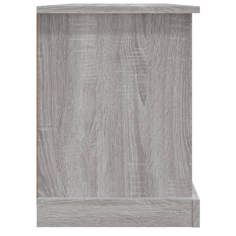 Tv-meubel 99,5x35,5x48 cm bewerkt hout grijs sonoma eikenkleur MeubelReus