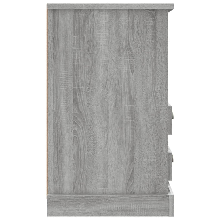 Nachtkastjes 2 st 43x36x60 cm grijs sonoma eikenkleurig MeubelReus