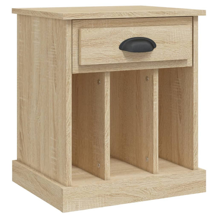 Nachtkastjes 2 st 43x36x50 cm sonoma eikenkleurig MeubelReus