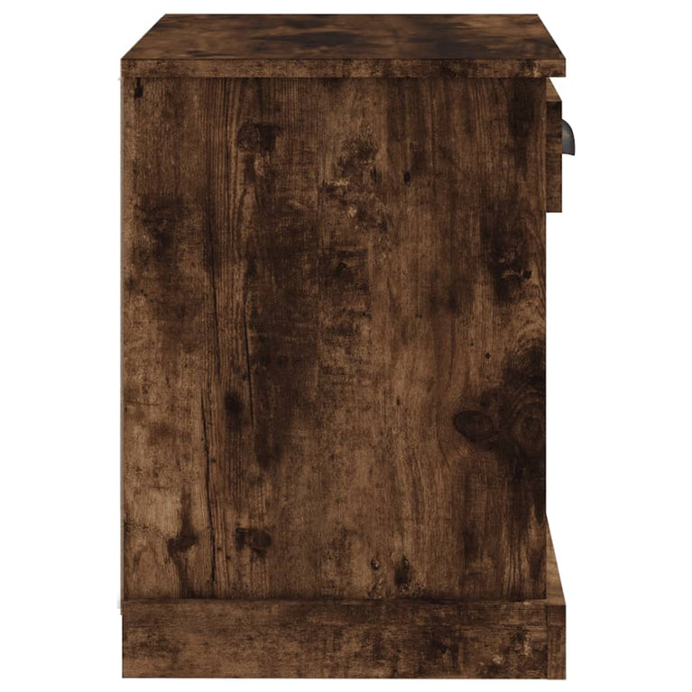 Nachtkastjes 2 st 43x36x50 cm gerookt eikenkleurig MeubelReus