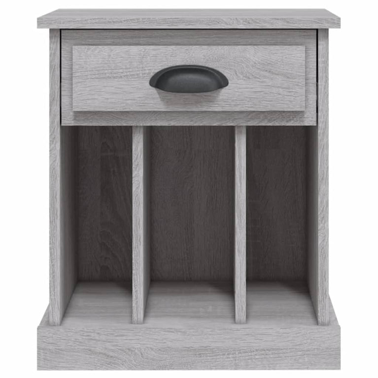 Nachtkastjes 2 st 43x36x50 cm grijs sonoma eikenkleurig MeubelReus