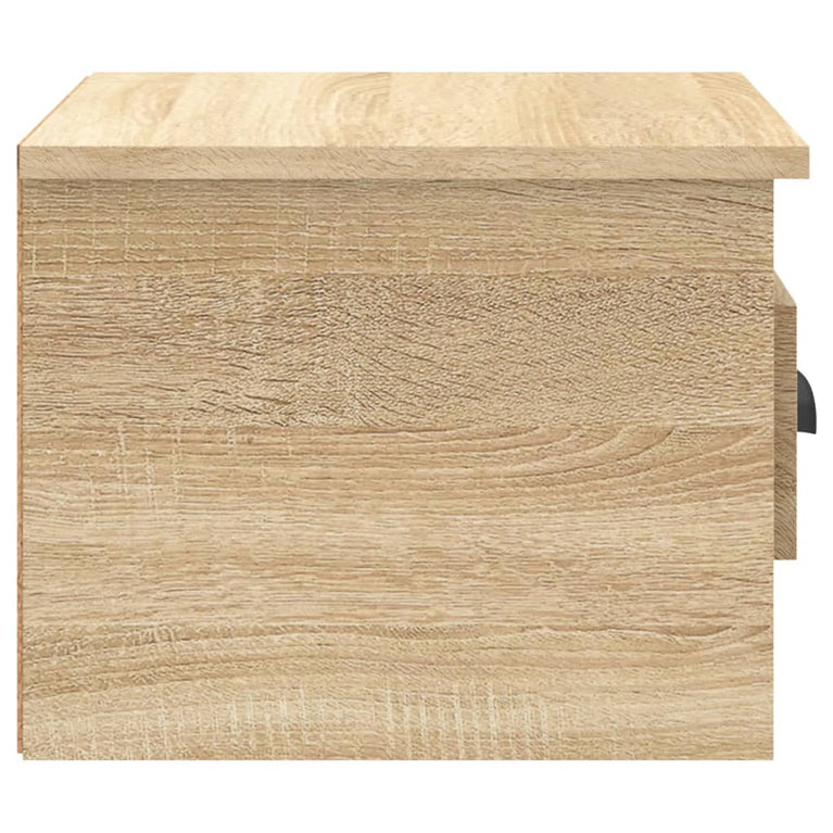 Nachtkastjes 2 st wandgemonteerd 41,5x36x28 cm sonoma eiken MeubelReus