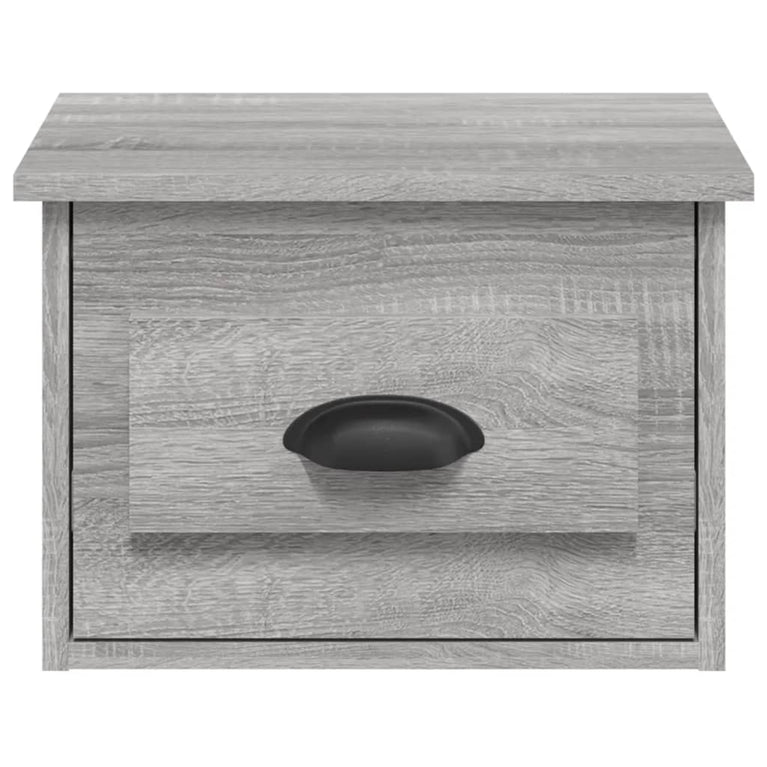 Nachtkastjes 2 st wandgemonteerd 41,5x36x28 cm grijs sonoma MeubelReus