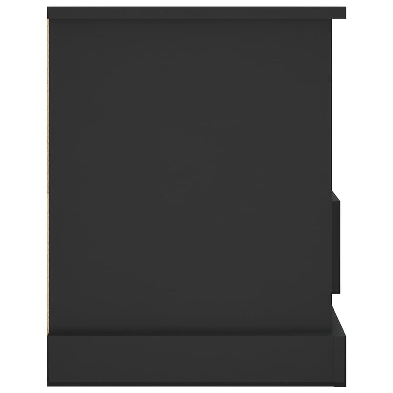 Tv-meubel 93x35,5x45 cm bewerkt hout zwart MeubelReus