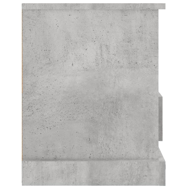 Tv-meubel 93x35,5x45 cm bewerkt hout betongrijs MeubelReus