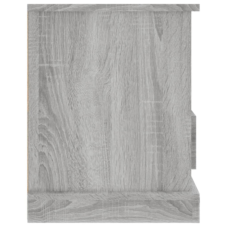 Tv-meubel 93x35,5x45 cm bewerkt hout grijs sonoma eikenkleurig MeubelReus