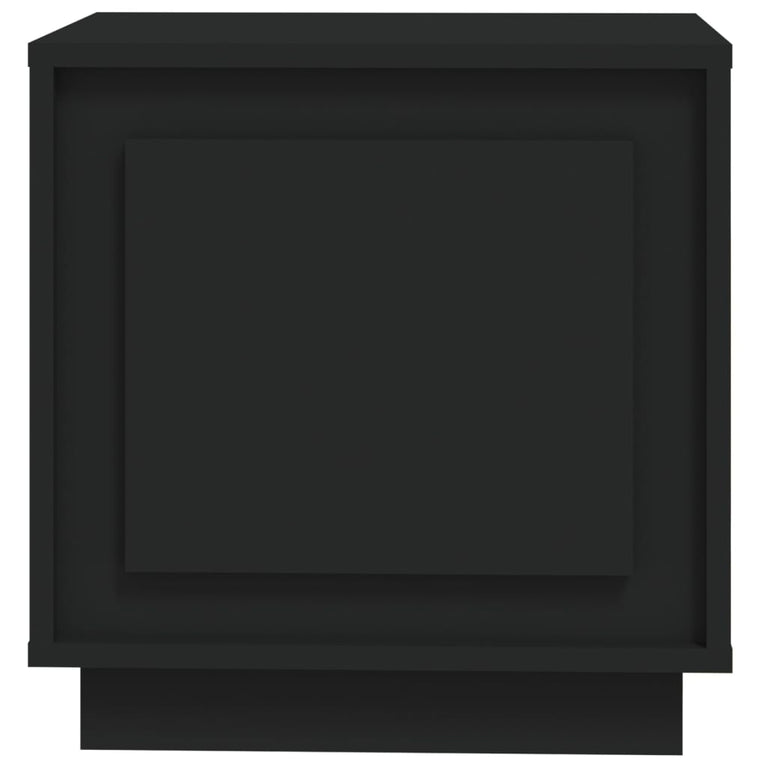 Nachtkastjes 2 st 44x35x45 cm bewerkt hout zwart MeubelReus