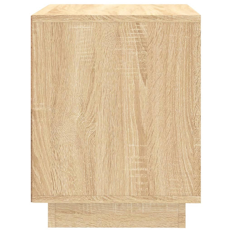 Nachtkastjes 2 st 44x35x45 cm bewerkt hout sonoma eikenkleurig MeubelReus