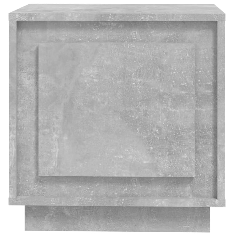 Nachtkastjes 2 st 44x35x45 cm bewerkt hout betongrijs MeubelReus