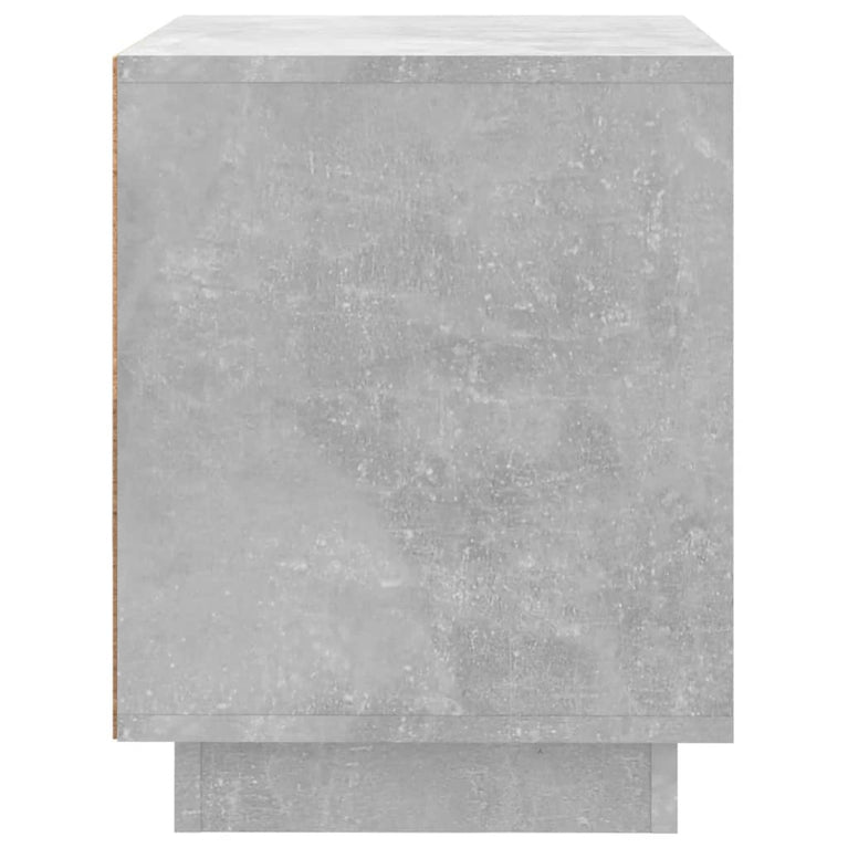 Nachtkastjes 2 st 44x35x45 cm bewerkt hout betongrijs MeubelReus