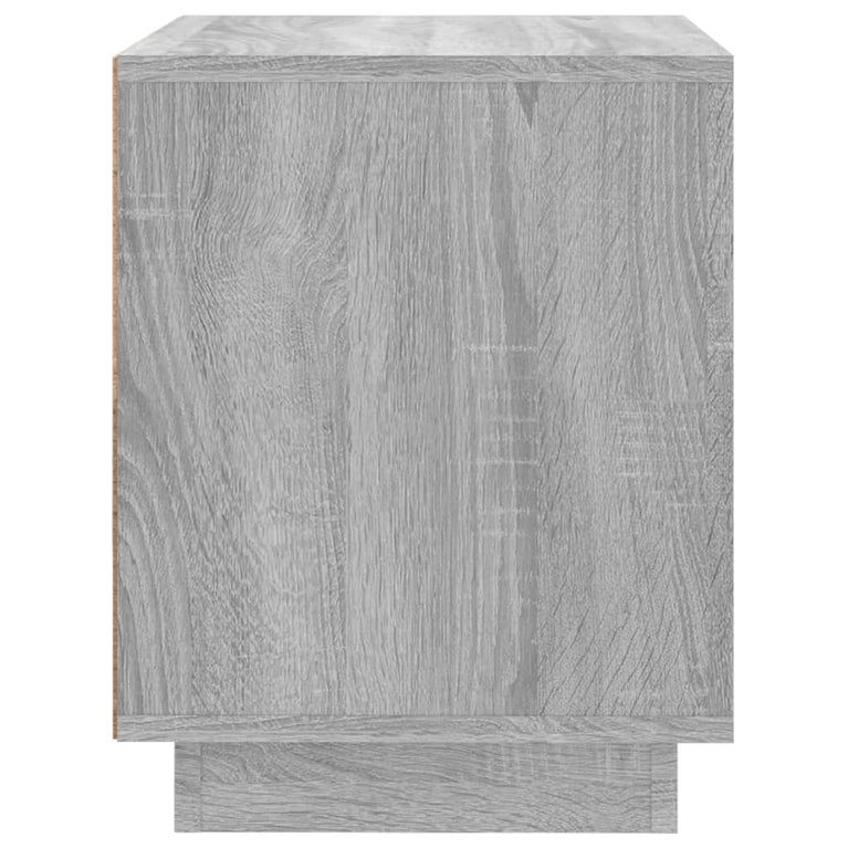 Nachtkastjes 2 st 44x35x45 cm bewerkt hout grijs sonoma eiken MeubelReus