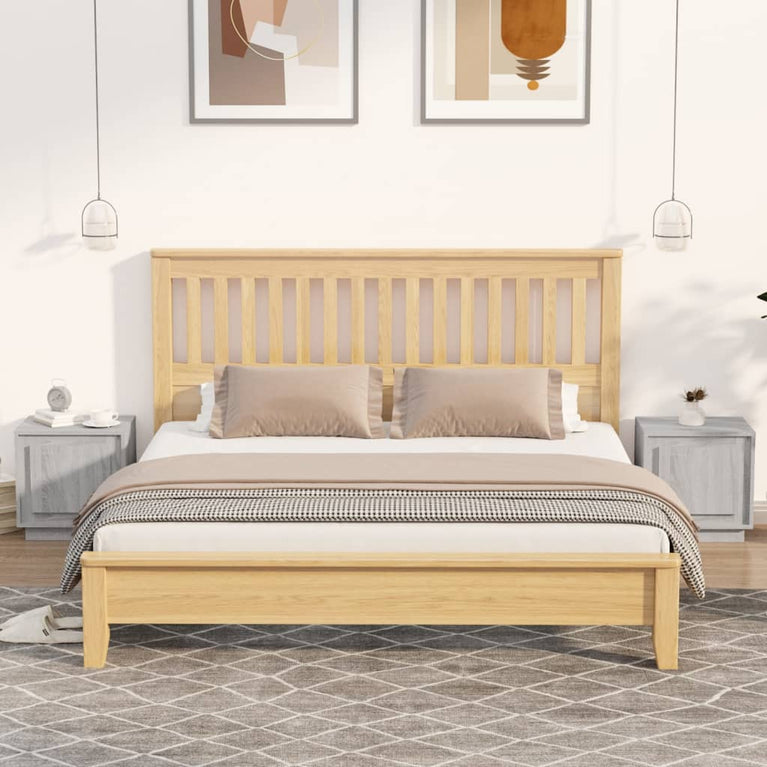 Nachtkastjes 2 st 44x35x45 cm bewerkt hout grijs sonoma eiken MeubelReus