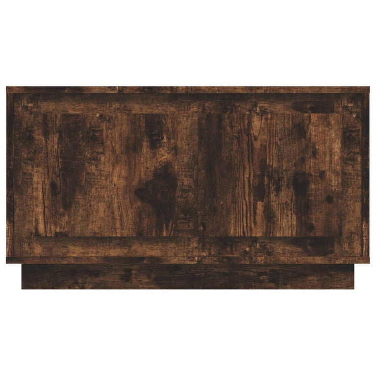 Tv-meubel 80x35x45 cm bewerkt hout gerookt eikenkleurig MeubelReus