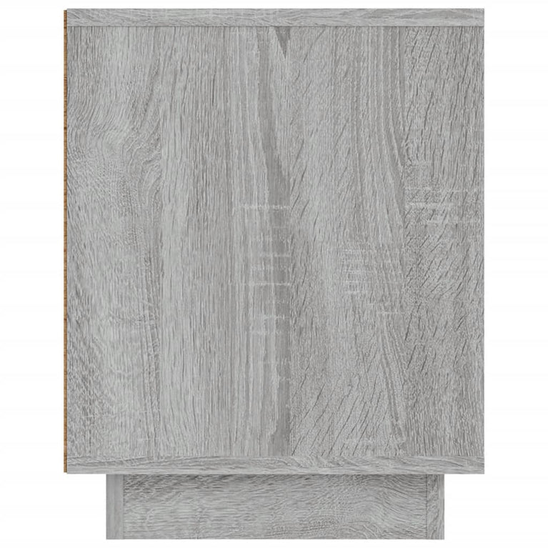 Tv-meubel 80x35x45 cm bewerkt hout grijs sonoma eikenkleurig MeubelReus