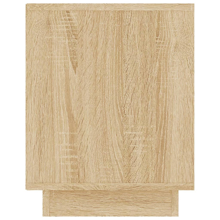 Tv-meubel 102x35x45 cm bewerkt hout sonoma eikenkleurig MeubelReus