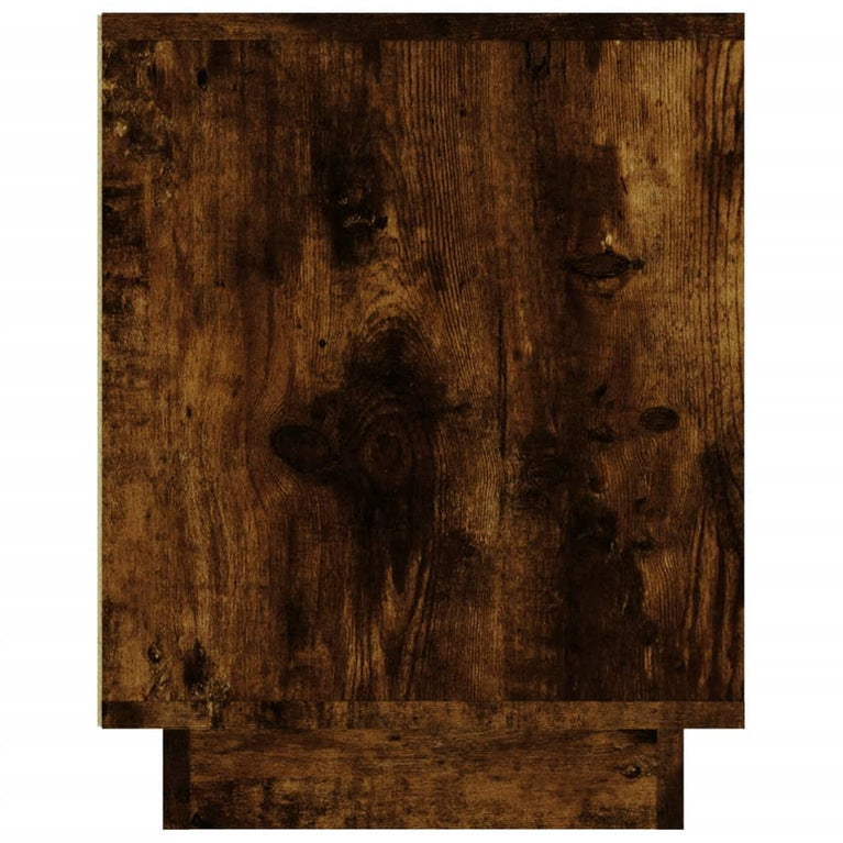 Tv-meubel 102x35x45 cm bewerkt hout gerookt eikenkleurig MeubelReus
