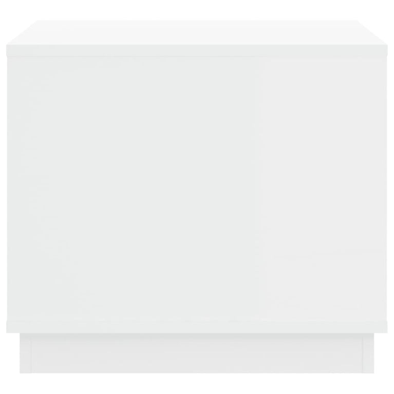 Salontafel 51x50x44 cm bewerkt hout wit MeubelReus