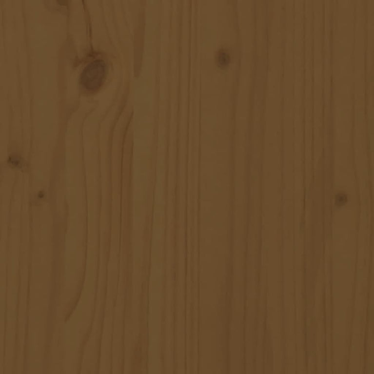 17-delige Tuinset massief grenenhout honingbruin