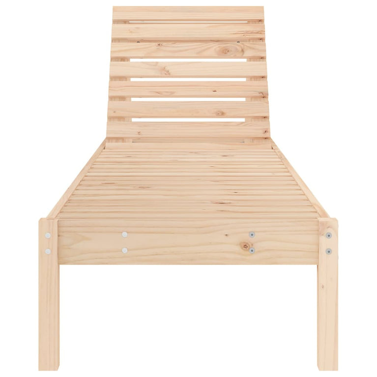 Ligstoel 199,5x60x74 cm massief grenenhout