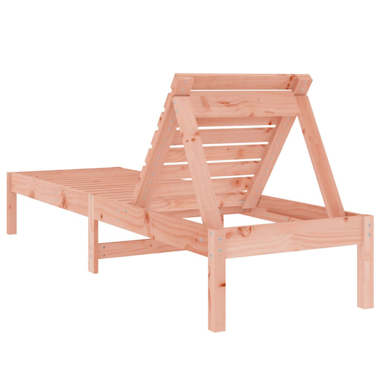 Ligbed 199,5x60x74 cm massief douglashout