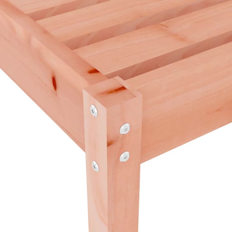Ligbed 199,5x60x74 cm massief douglashout