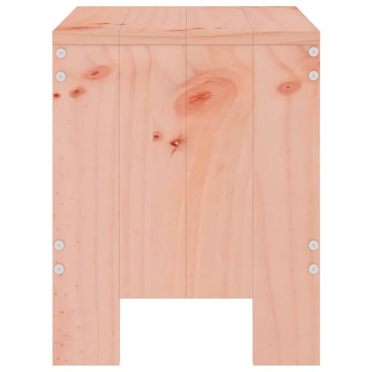 Barkrukken 2 st 40x36x45 cm massief douglashout MeubelReus