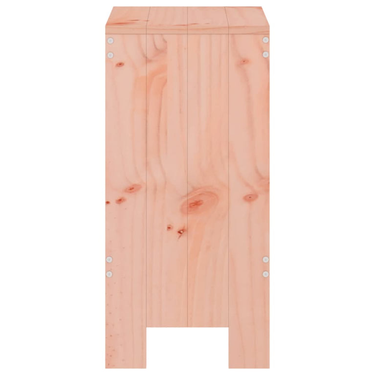 Barkrukken 2 st 40x36x75 cm massief douglashout MeubelReus