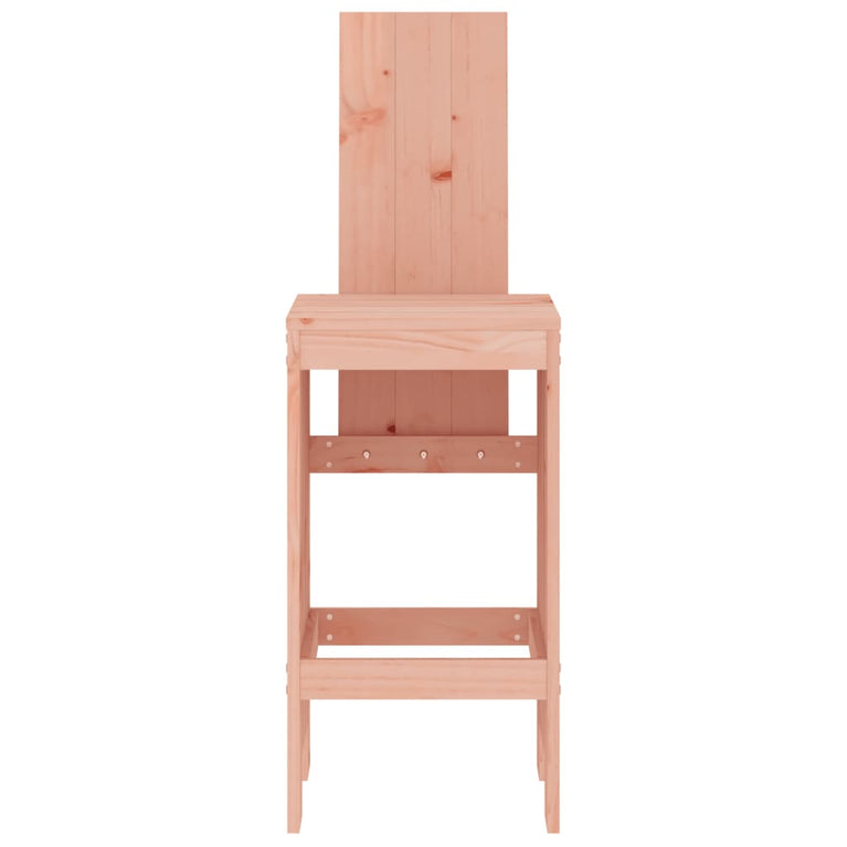 Barkrukken 2 st 40x42x120 cm massief douglashout MeubelReus