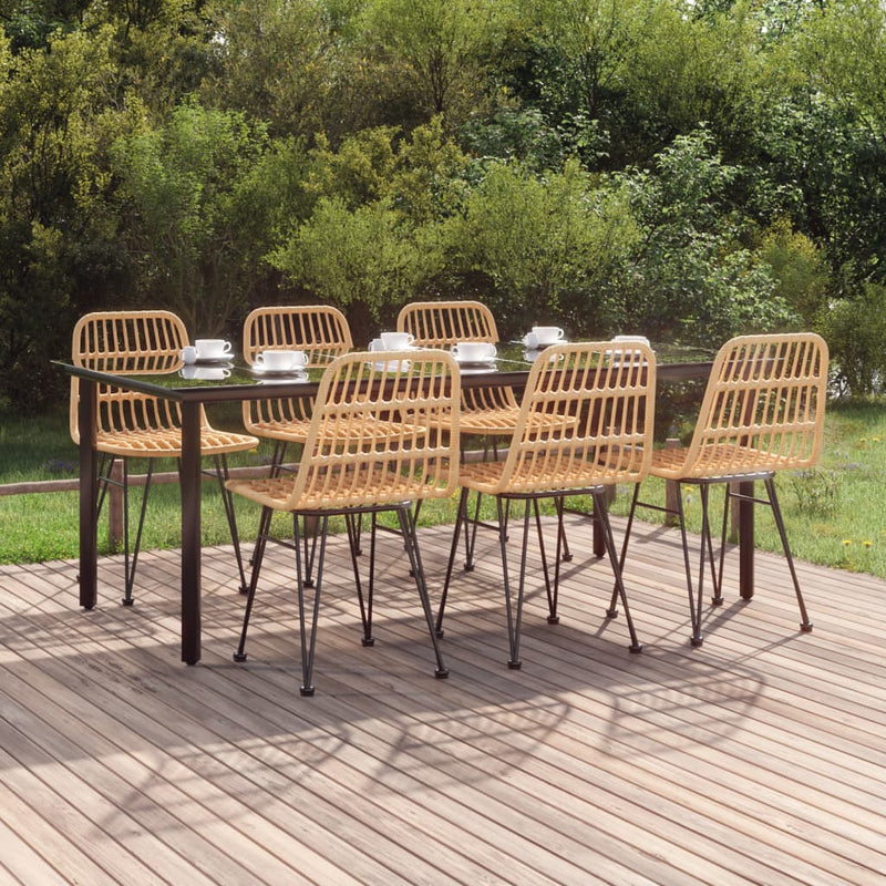 7-delige Tuinset poly rattan MeubelReus