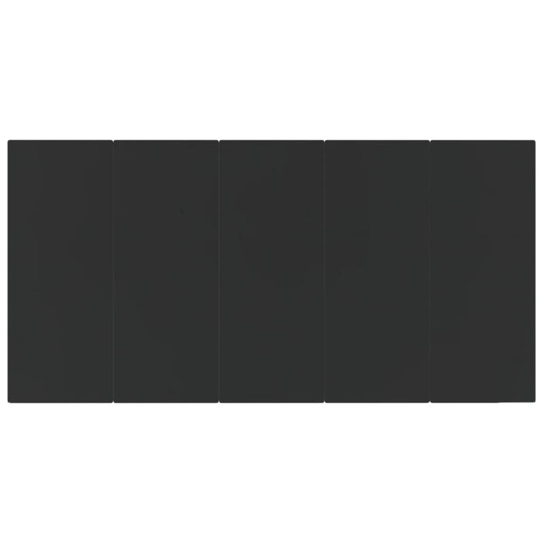 9-delige Tuinset poly rattan zwart MeubelReus