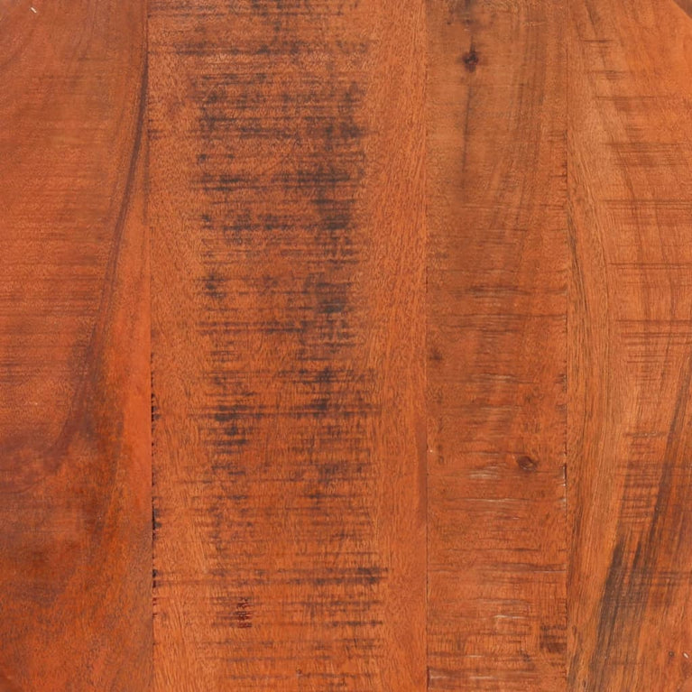 Salontafel Ø52x30 cm massief ruw mangohout MeubelReus