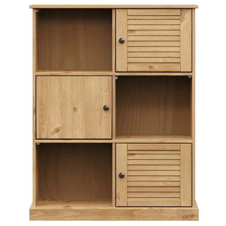 Boekenkast VIGO 90x35x114,5 cm massief grenenhout MeubelReus
