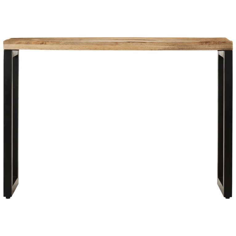 Wandtafel 110x35x76 cm massief ruw mangohout MeubelReus