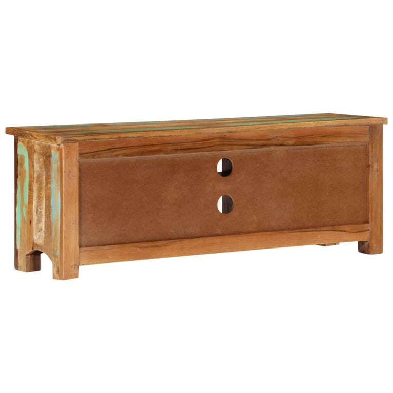 Tv-meubel 110x30x40 cm massief gerecycled hout MeubelReus