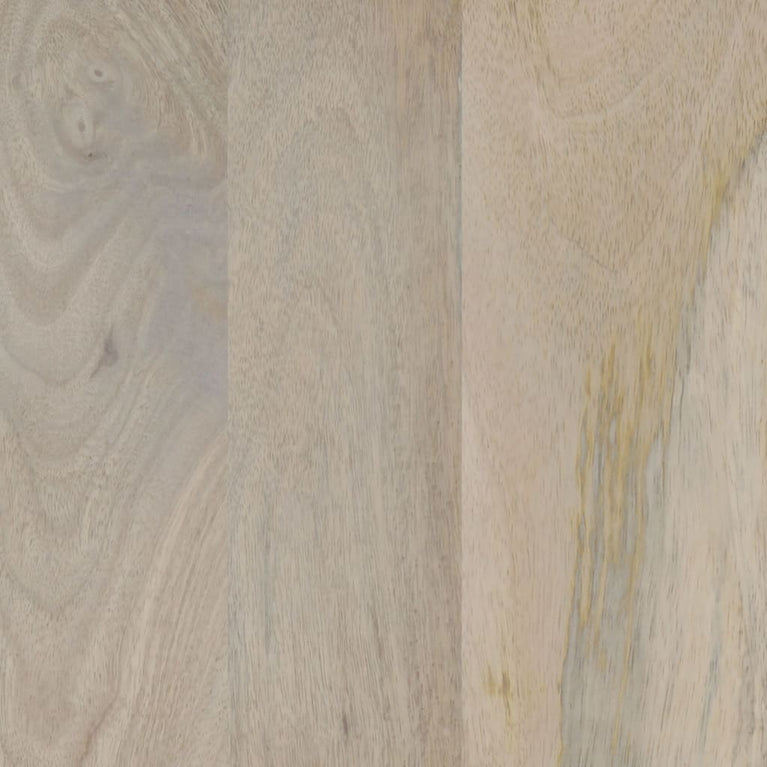 Tv-meubel 110x30x40 cm massief gebleekt mangohout MeubelReus
