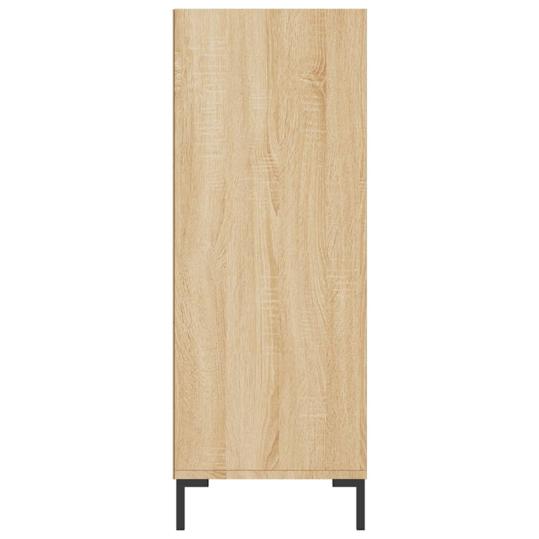 Boekenkast 69,5x32,5x90 cm bewerkt hout sonoma eikenkleurig MeubelReus