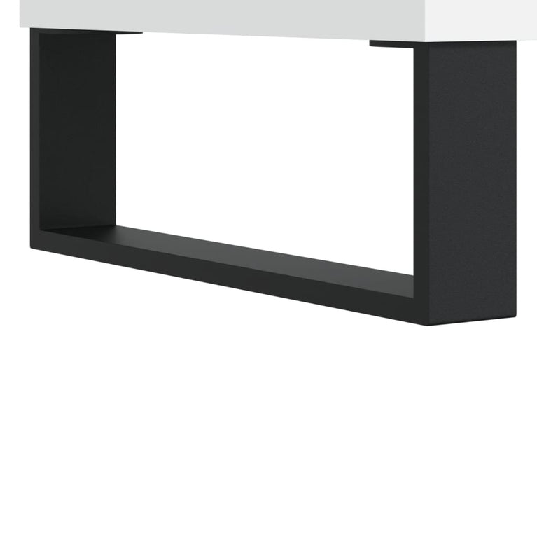 Badkamerkast 65x33x60 cm bewerkt hout wit MeubelReus