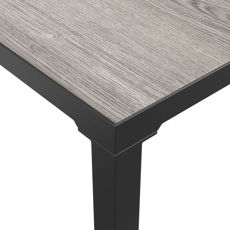 3-delige Loungeset met kussens poly rattan zwart en grijs MeubelReus
