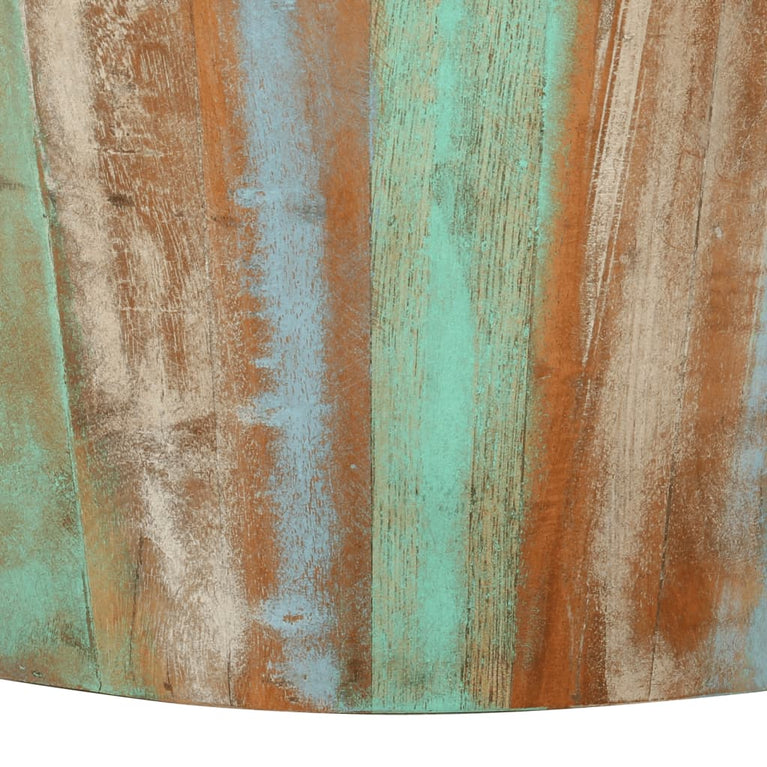 Salontafel Ø52x30 cm massief gerecycled hout MeubelReus